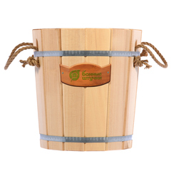 Запарник из липы с пластиковой вставкой 12 л