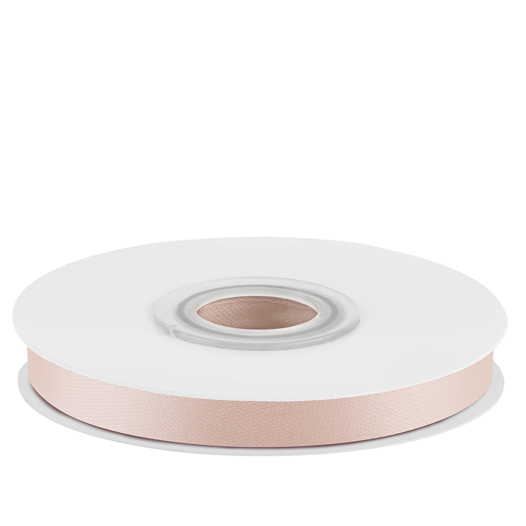 Лента Атласная (0,7см*22,85м) Кремовый
