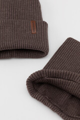 комплект  для мальчика  КВ 22019/коричневый меланж