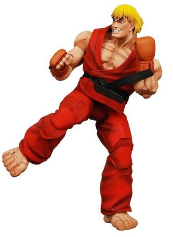 Фигурка Кен в красном из игры Уличный боец