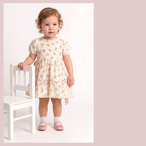 Платье хлопок детское (68-86) 260422-R1104