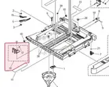 Пластина Canon Plate, back end limit original FL3-3193-000