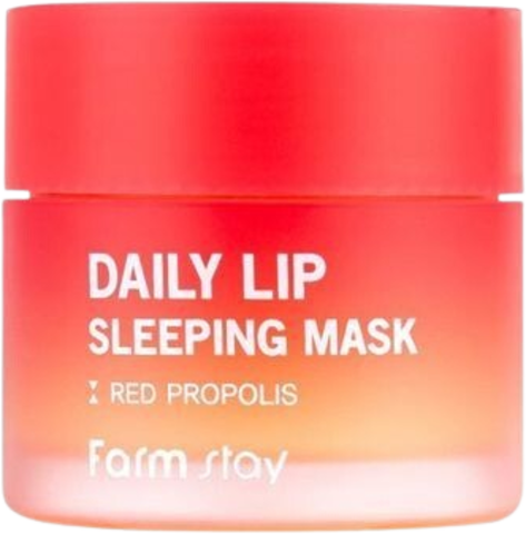 Farmstay Daily Lip Sleeping Mask Red Propolis Маска ночная питательная для губ с прополисом