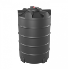 Емкость для технической воды Мультпласт KР-500 500 л. вертикальная (765x765x1220см;15кг;черный) - арт.552056