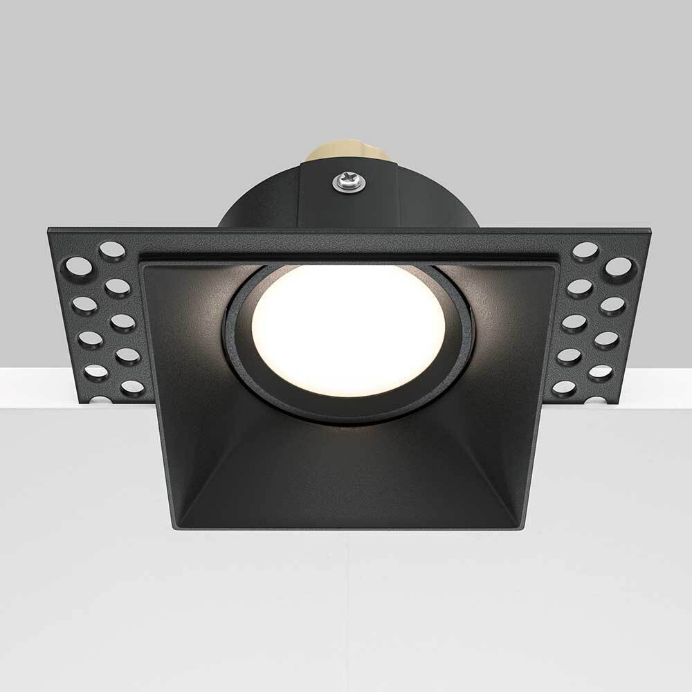 Встраиваемый светильник Maytoni Technical Dot DL042-01-SQ-B