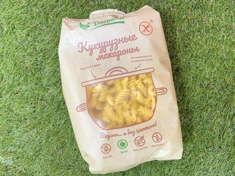 Макароны Спираль Диетика (кукурузная мука) 300г