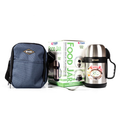 Термос с широким горлом Tiger MCW-P071 Stainless, 0.7 л (цвет - стальной)