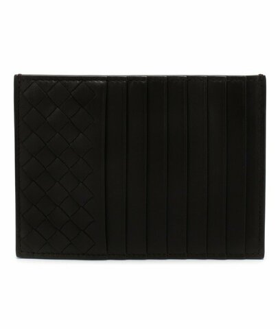 Кожаный футляр для кредитных карт Bottega Veneta черный