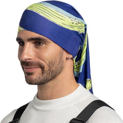 Картинка бандана-труба Buff Original Lith Ultramarine - 2