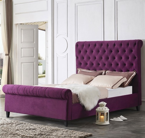 Кровать ESF IR-0822 пурпурная