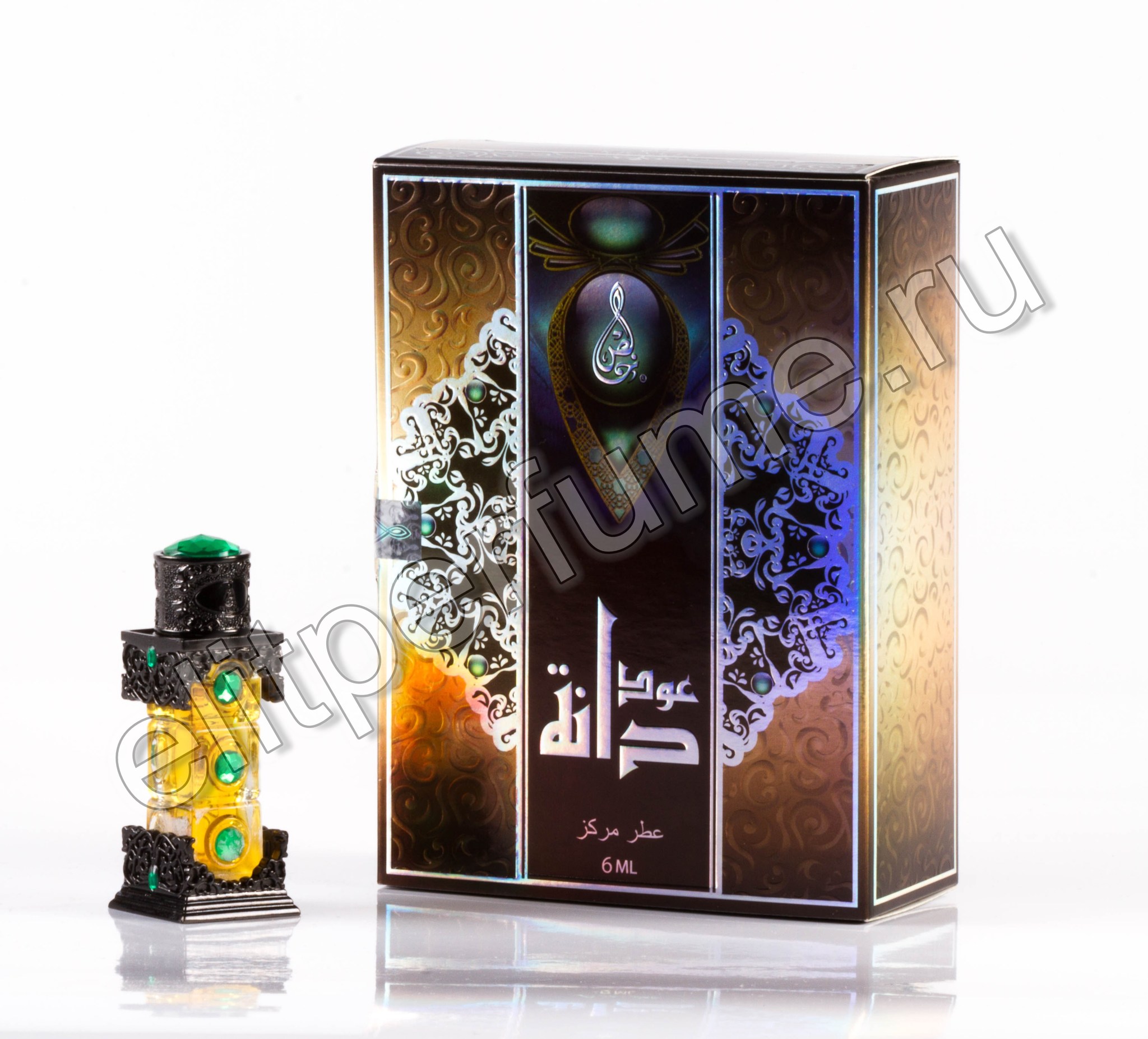 Oud Daanah Уд Дана 6 мл Унисекс арабские масляные духи от Халис Khalis Perfumes