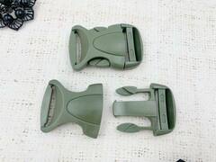 Фастекс пластиковый усиленный РОМ 3,2 см, хаки