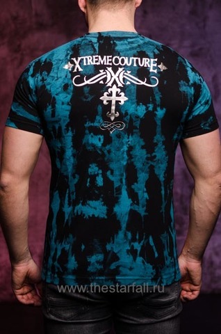 Xtreme Couture | Футболка мужская STEEL MILL X1805 от Affliction спина
