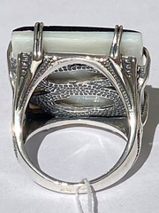Пикассо (кольцо из серебра)