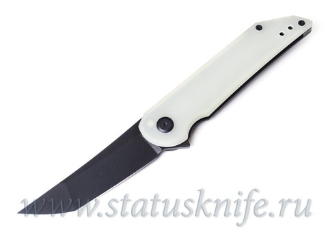 Нож Hoback Radford Titanium Jade G10 CPM20CV DLC BW