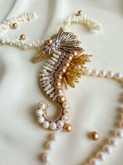 Брошь "Морские животные" 2