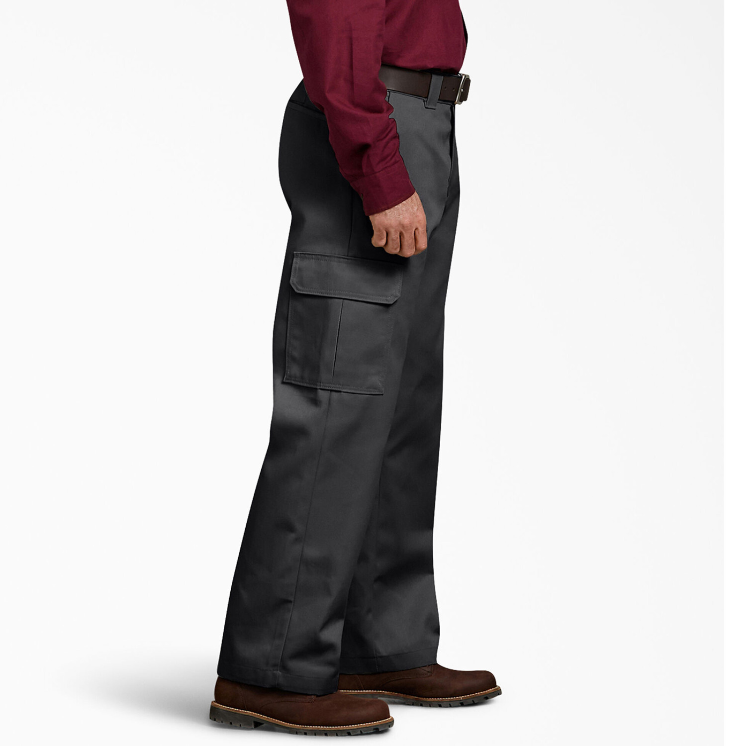 Dickies RELAXED FIT CARGO WORK PANTS BLACK