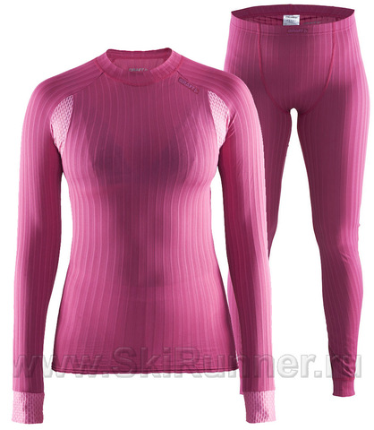 Комплект термобелья Craft Active Extreme 2.0 Pink женский