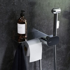 Смеситель с гигиеническим душем и полкой AM.PM LIKE - F0202600