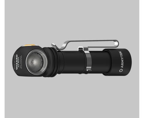 Фонарь универсальный Armytek Wizard C2 WUV черный/желтый лам.:светодиод.x1 (F08901UF)