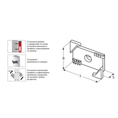 ЗУБР ВИНТ-100, 100 шт, система крепления штукатурных маяков (30955-100)