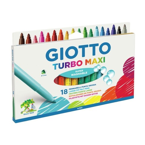 Фломастер Giotto Turbo Maxi 18 цветов