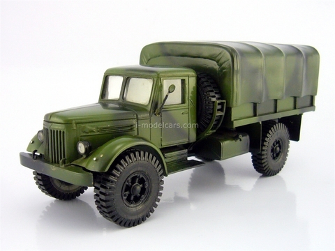 MAZ-502 with tent camouflage 1:43 workshop
