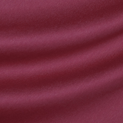 Двусторонний пальтовый кашемир с шерстью оттенка фуксии и тёмно-фиолетового