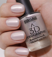 LuxVisage Лак для ногтей 3D HOLOGRAPHIC тон 715 магический опал 11мл
