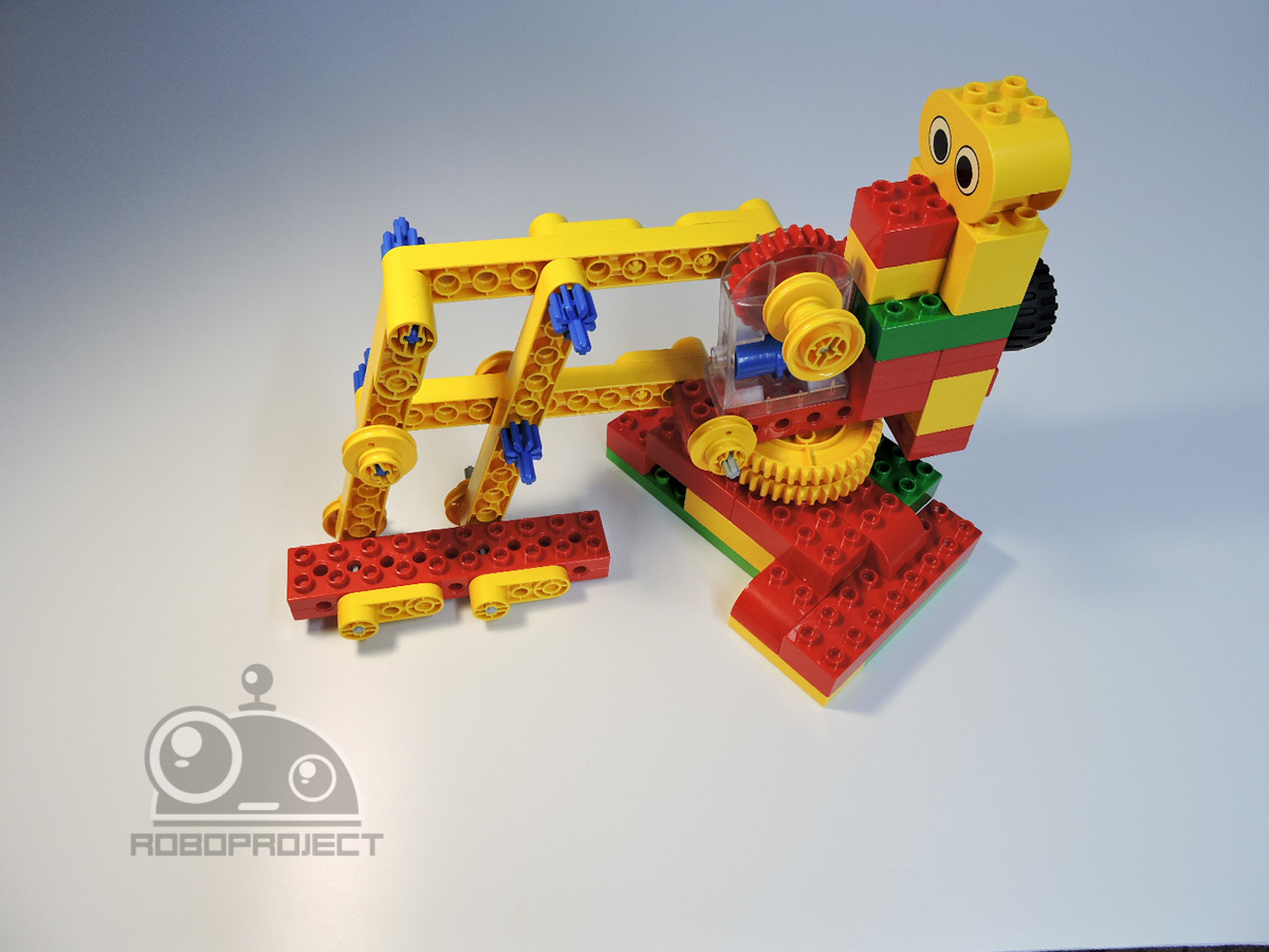 Lego Первые механизмы | Инструкция по сборке Экскаватора |400 руб