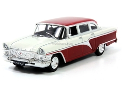 GAZ-13 Chaika beige-darkred 1:43 DeAgostini Auto Legends USSR Best #5