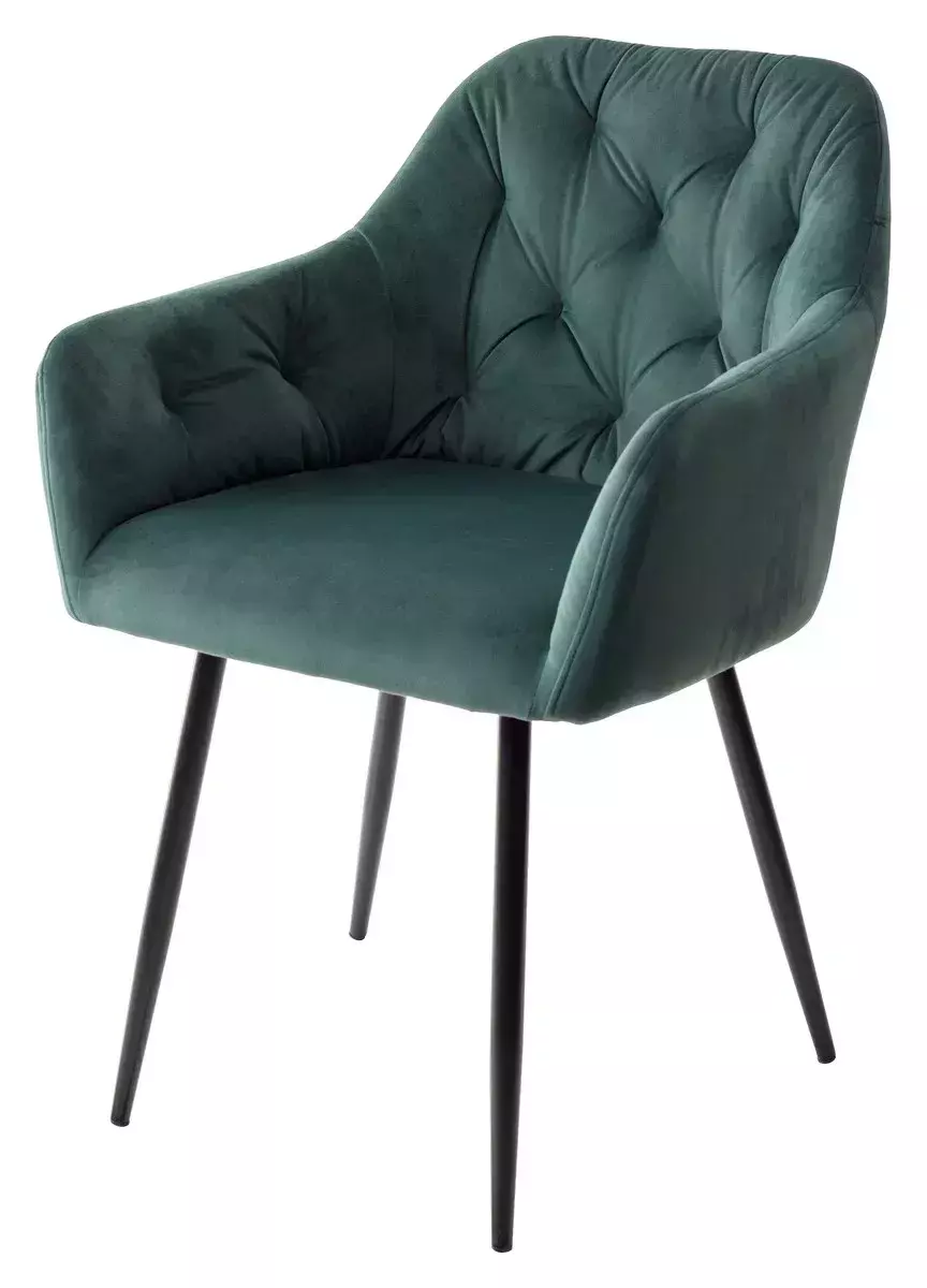 Стул PERU BLUVEL-78 GREEN, велюр M-City