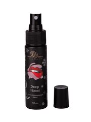 Спрей для минета со вкусом ванильной карамели Deep Throat с десенсибилизирующим эффектом - 50 мл.