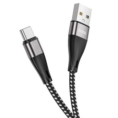 USB HOCO X57 Blessing, Type-C, 2.4А, 1 м, черный