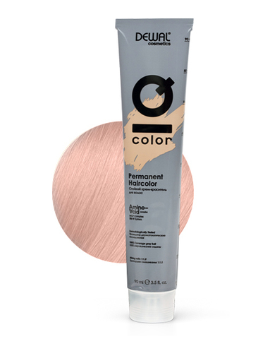 Краска перманентная 10.61 Extra light rose ash blonde IQ COLOR DEWAL Cosmetics