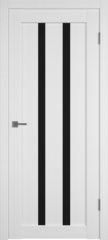 Дверь Atum 2 / Snow / Black Gloss / Владимирские двери