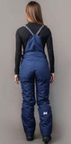 Премиальный теплый зимний костюм Nordski Mount 2.0 Blue-Lavender женский с высокой спинкой