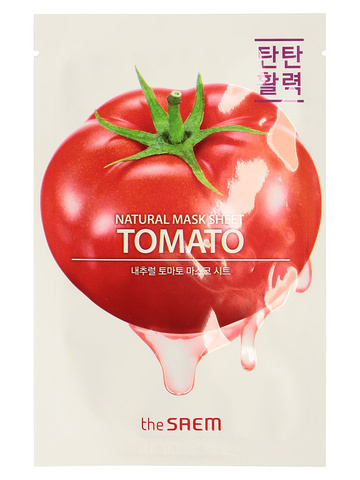The Saem Natural Tomato Mask Sheet Маска на тканевой основе