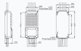 ESC регулятор мотора T-Motor V40A 6-14S PWM/CAN