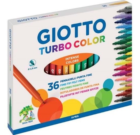 Flomaster Giotto Turbo Color 36 pcs.