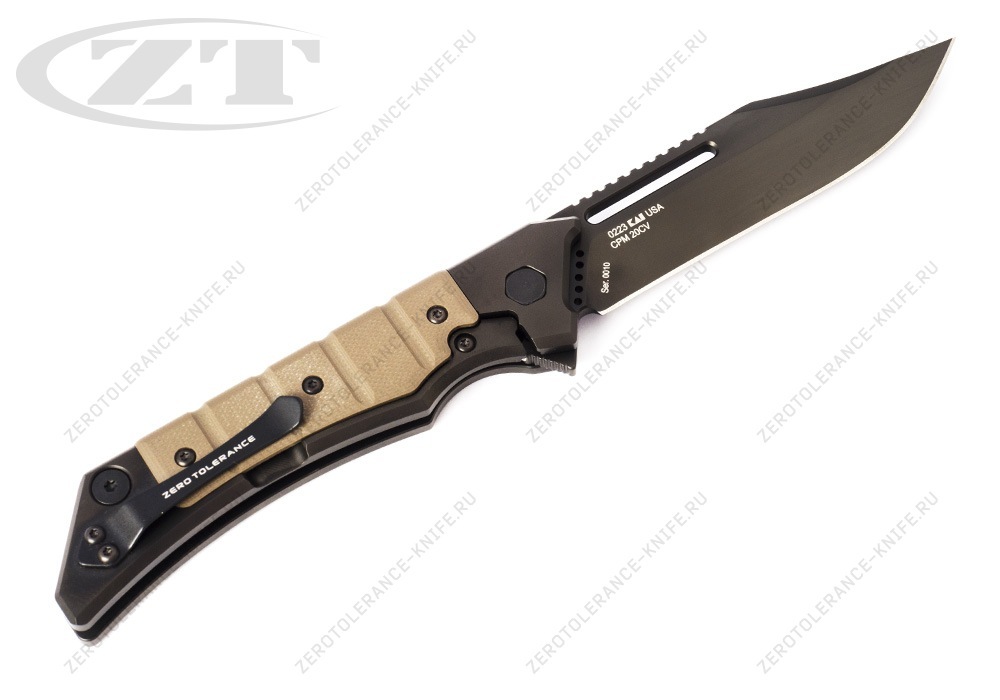 Нож Zero Tolerance 0223 First 10 Galyean - фотография 