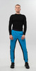 Премиальные Брюки Nordski Hybrid Warm 2.0 Light Blue/Black мужские
