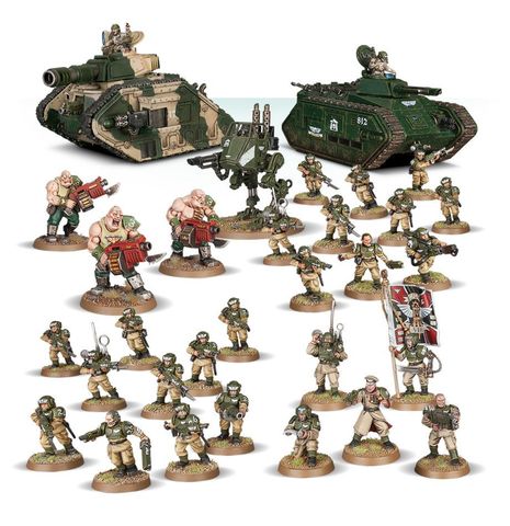 Warhammer 40000 полки имперской гвардии