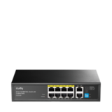 Cudy - Коммутатор с 10 портами 100 Мбит/с (8 портов PoE+) FS1010P