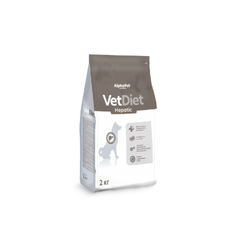 Сухой корм для взрослых собак всех пород при заболеваниях печени AlphaPet Vet Diet Hepatic 2кг