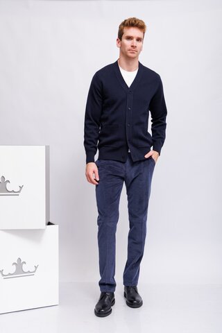 DIGEL Кардиган на пуговицах с накладными карманами