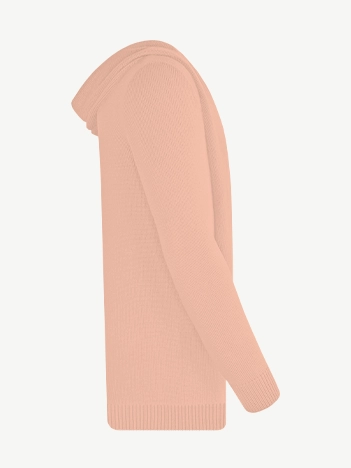 Кардиган с капюшоном из экохлопка