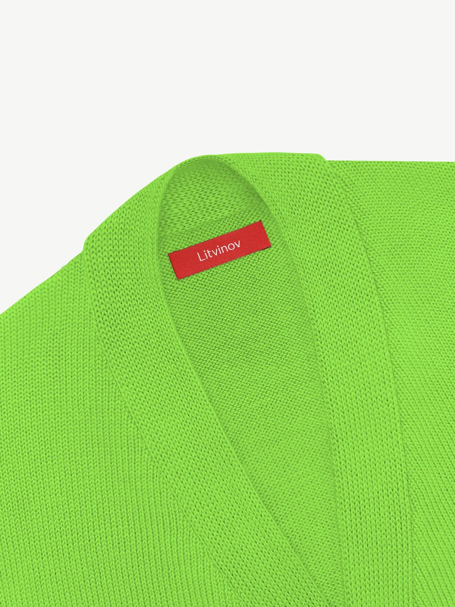 Кардиган с пуговицами из шелка