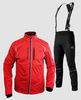 Утеплённый лыжный костюм 905 Victory Code Win Tempo Active Red с лямками мужской