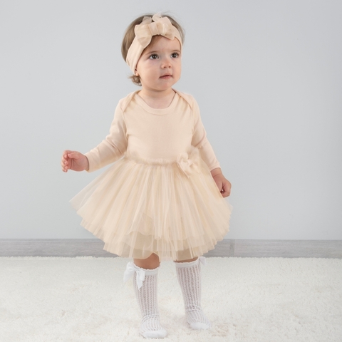 Платье-боди с повязкой на голову